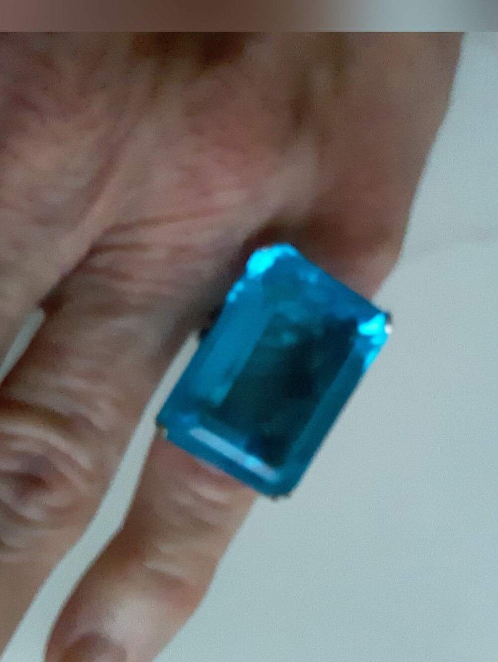 Vintage Blue Stone Ring
